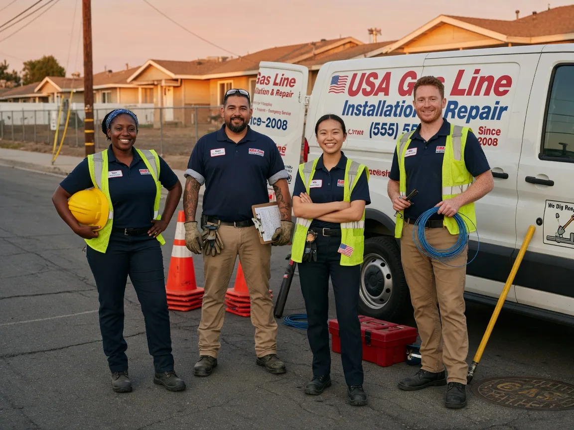 Gas Line Installation company in Muddy, IL